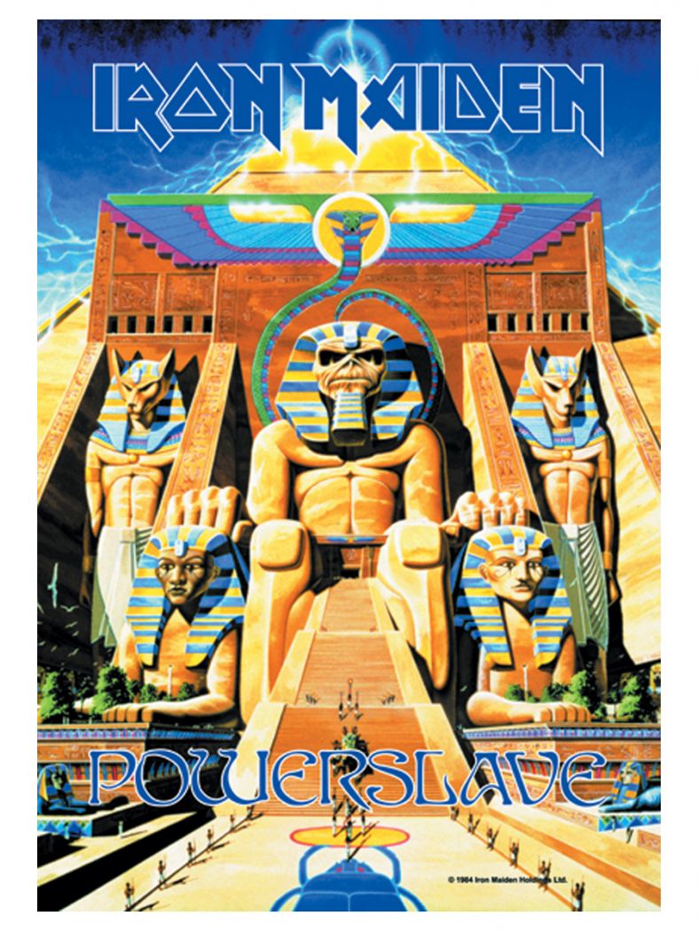 Iron Maiden Poster Fahne Power Slave