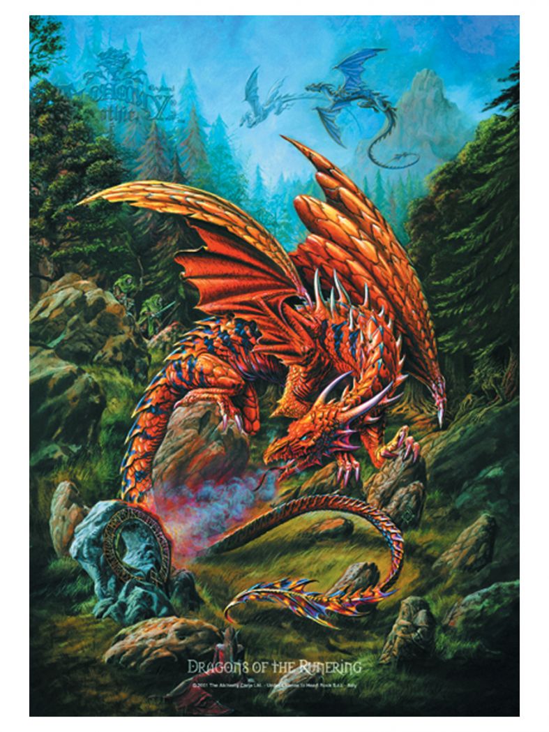 Alchemy Dragons of the Runering Posterfahne