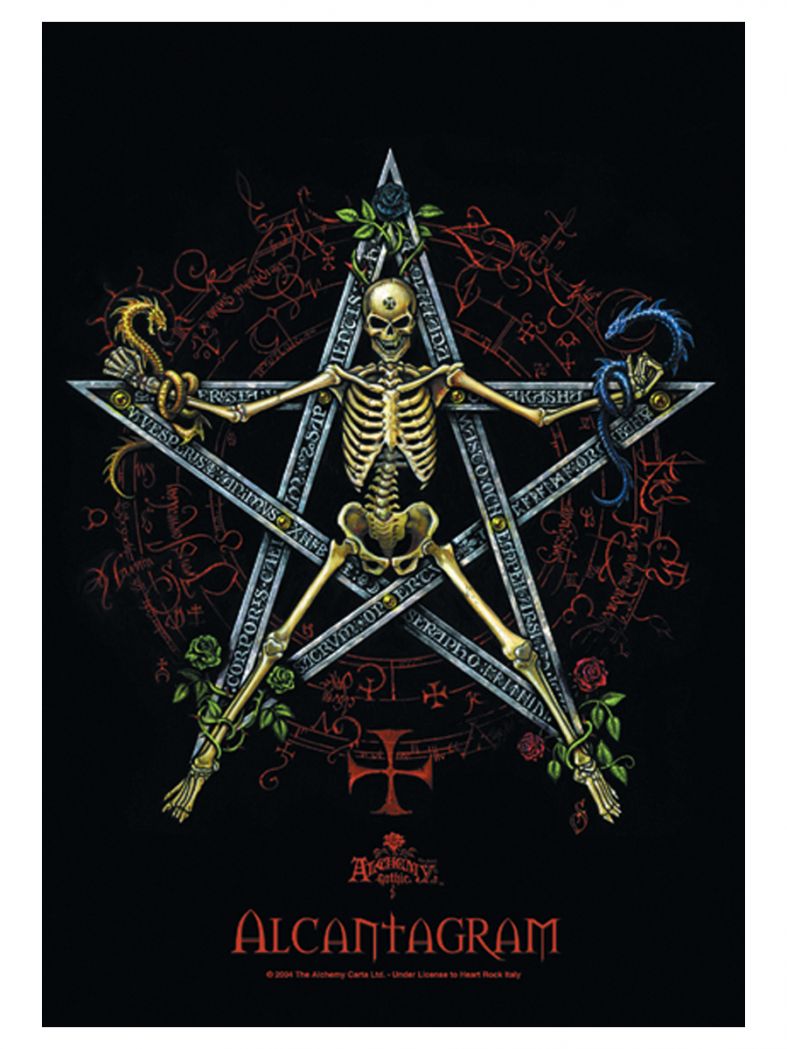 Alchemy Posterfahne Alcantagram