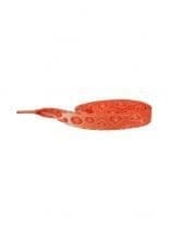 Schnürsenkel orange gefleckt schmal