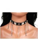 Leder Halsband Terminator Ketten