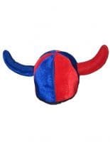 Karnevals Hut Teufel blau rot