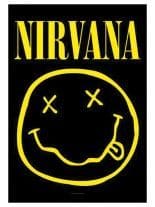 Nirvana Poster Fahne Smily