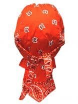 Bandana Cap Old School orange