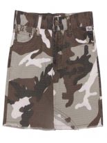 Armee Damenrock browncamo
