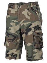 Bermuda Combo Woodland vintage trash wash