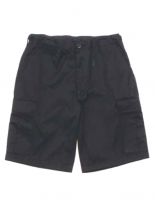 Bundeswehr Bermuda Moleskin schwarz