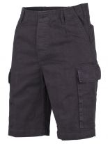 Bundeswehr Moleskin Bermuda schwarz stonewashed