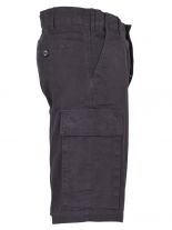 Bundeswehr Moleskin Bermuda schwarz stonewashed