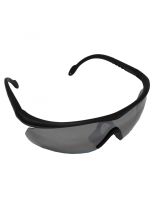 Sportbrille Halbrund mit 3 Ersatzgläsern schwarz