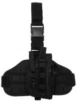 Pistolenbeinholster Molle schwarz