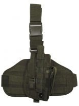 Pistolenbeinholster Molle oliv