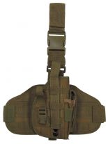 Pistolenbeinholster Molle coyote tan