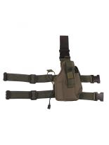 Tactical Pistolenbeinholster rutschfest Nato oliv