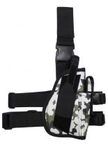 Tactical Pistolen Tiefziehholster rechts snowcamo