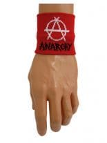 Schweißband Anarchy rot