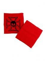 Schweißband Cross rot