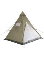 Indianer Tipi Zelt oliv