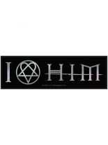 Superstrip Aufnäher HIM Heartagram