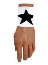 Schweißband Star schwarz