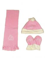 Kinder Winter Fleece Set 3 teilig