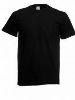 Fruit of the Loom T-Shirt Schwarz S - XXL