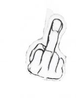 Ohrwärmer Finger weiss
