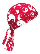 Bandana Cap yin yang rot