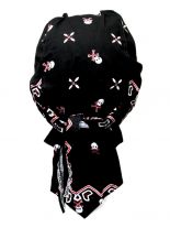 Bandana Cap Totenkopf mit Muster