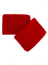 Schweißbänder rot