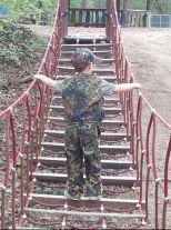 2 teiliger Militär Kinder Anzug flecktarn