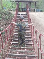 2 teiliger Militär Kinder Anzug flecktarn