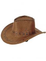 Cowboy Hut mittelbraun