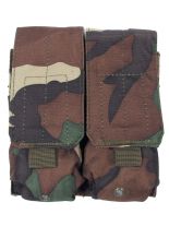 Magazintasche doppelt MOLLE Modular System woodland