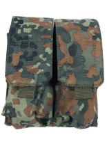 Magazintasche doppelt MOLLE Modular System flecktarn