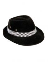 Trendy Trilby Clubstyle Hut schwarz