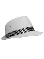 Clubstyle Trilby Hut weiß
