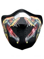 Motorrad Biker Maske Schlange