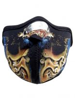 Motorrad Biker Maske Teufel