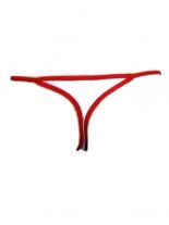String Tanga USA rot