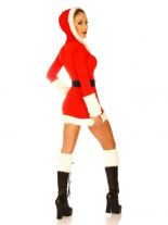 5-teiliges Weihnachtsmann Kostüm
