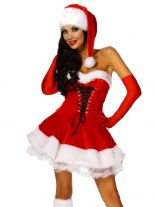Weihnachts Petticoatkleid
