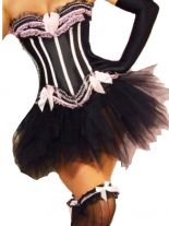 kurzer Petticoat Rockabilly Tüllrock schwarz