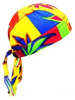 Bandana Cap Hanfblätter