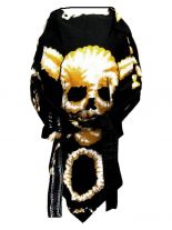 Bandana Cap Totenkopf mit Hörner