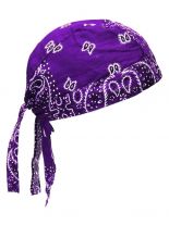 Bandana Cap Old School blau