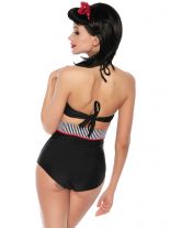 Rockabilly Style Push Up Bikini Punkte