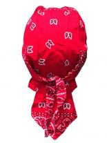 Bandana Cap Old School rot