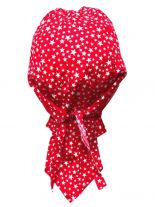Bandana Cap Sterne rot