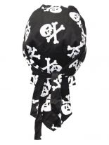 Bandana Cap Totenkopf mit Knochen